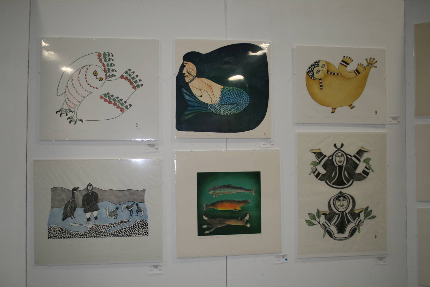 Cape Dorset prints and drawing by Belinda Harrow