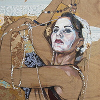 Oil painting Artifice II by Liza Montgomery