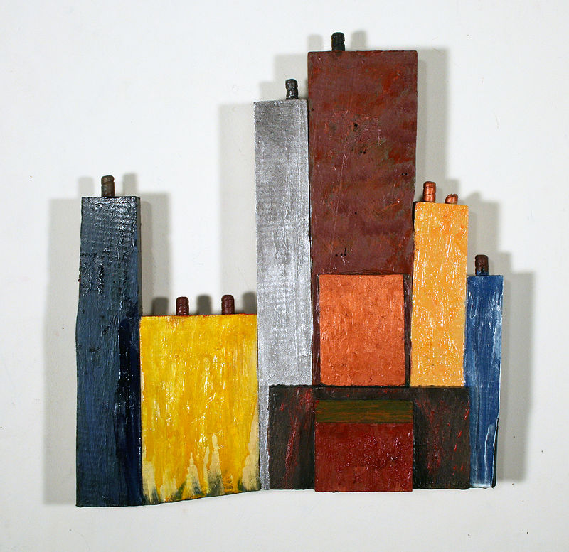 Oil painting Urbanscape by Gary Eleinko