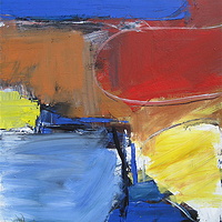 Acrylic painting Primal No. 9 by David Tycho