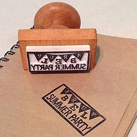 ARUP rubber stamp by Rose Williams