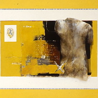 Mixed-media artwork Descendants by Diane Lounsberry-Williams