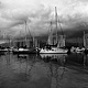 Jericho Yacht Club Boats  by Jim Friesen