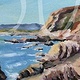 Oil painting Bodega Head by Sophie Dassonville