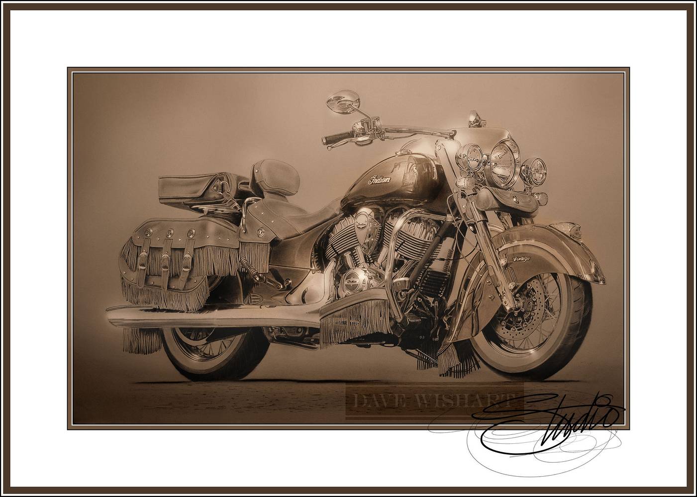 Indian Vintage by Dave Wishart